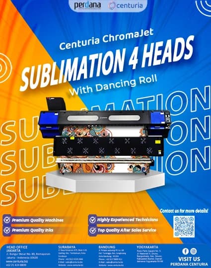Sublimation 4 Heads