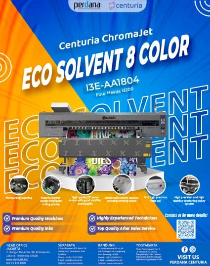 Eco Solvent 8 Color